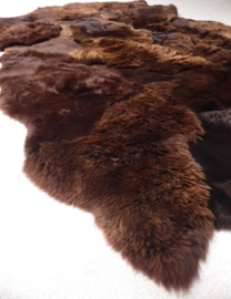Bruin Schapenvacht Tapijt, +/- 220 x 320 cm (11)