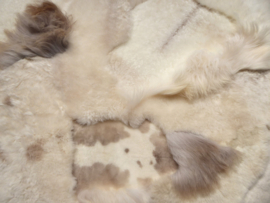 Mélange Blizzard Sheepskin Rug, +/- 170 x 225 cm (255)