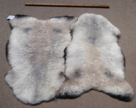 Mélange Shorn Sheepskin Rug, Double, +/- 95 x 120 cm (20)