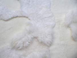 White Blizzard Sheepskin Rug, +/- 160 x 210 cm (502)