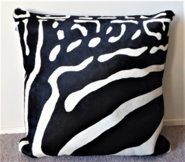 Zebra Printed Cowhide Cushion (13)