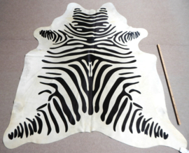 Koeienhuid met Zebra Print M/L (305)