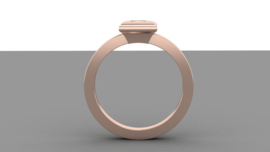 Princess 0.41ct D Color VS1