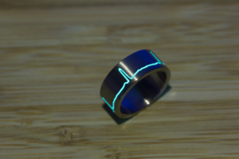 Glow in the dark ECG ring (hartslag)