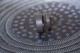Carbon ringen met zirkonium binnenzijde