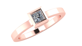 Princess 0.41ct D Kleur