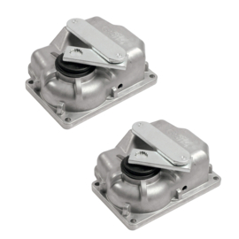 Nice Mfab 3024 ondergrondse poortsautomatisering 24V Complete kit