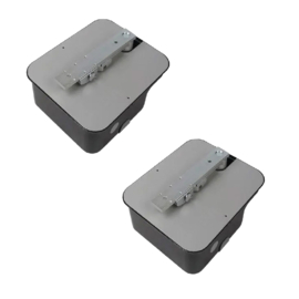 Nice Mfab 3024 ondergrondse poortsautomatisering 24V Complete kit