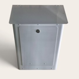 Heibi brievenbus Gran securo; Wit