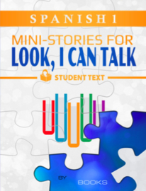 Look I Can Talk 1 - Mini-stories - Leerlingenstekstboek - Spaans