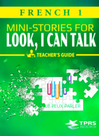 Look I Can Talk 1 - Ministories Teacher's guide - French - 2021 / Full color