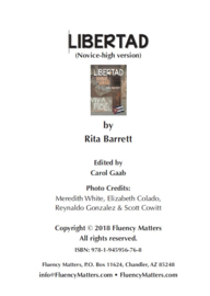 A1/A2 | Libertad - Rita Barrett|