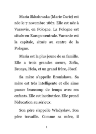 B1 | Marie Curie: Pysicienne et Chimiste - Theresa Marrama
