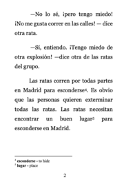 Beginners/A1 | Rhumus se esconde en Madrid - Theresa Marrama
