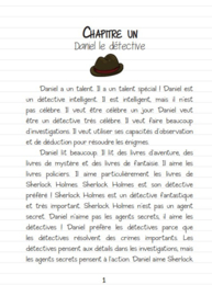 A1 | Daniel le détective - le cas de l'Effigie perdue - FULL COLOR