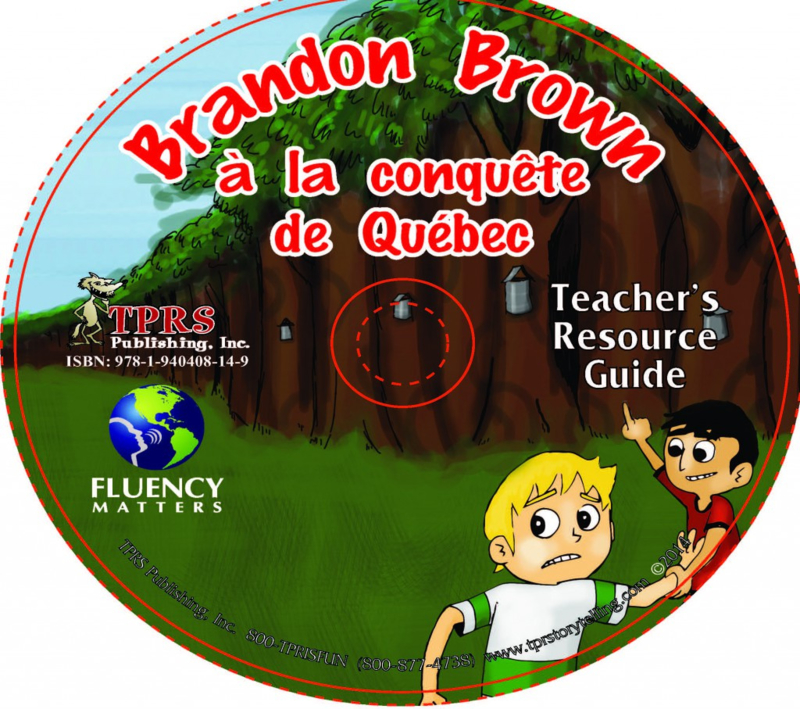 Brandon Brown à la conquête de Québec - teacher's guide CD