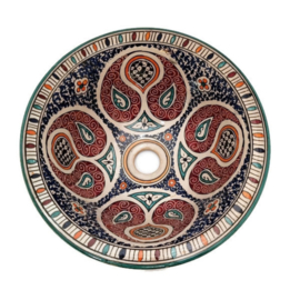 Marokkaanse waskom - 35 cm | Mandala