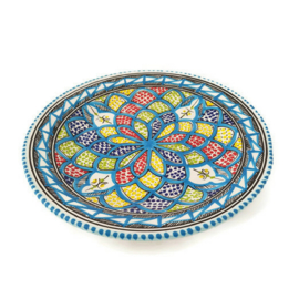 Bord turquoise blue - 33 cm