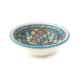 Saladeschaal turquoise blue - XS