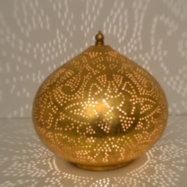 Tafellamp filigrain - klein | goud