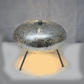 Tafellamp filigrain - ufo | zilver