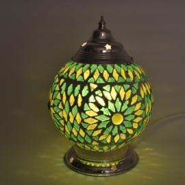 Tafellamp S - Glasmozaiek | groen