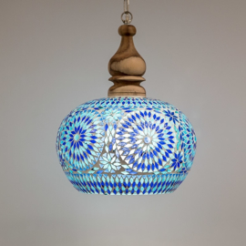 Hanglamp Open | blauw