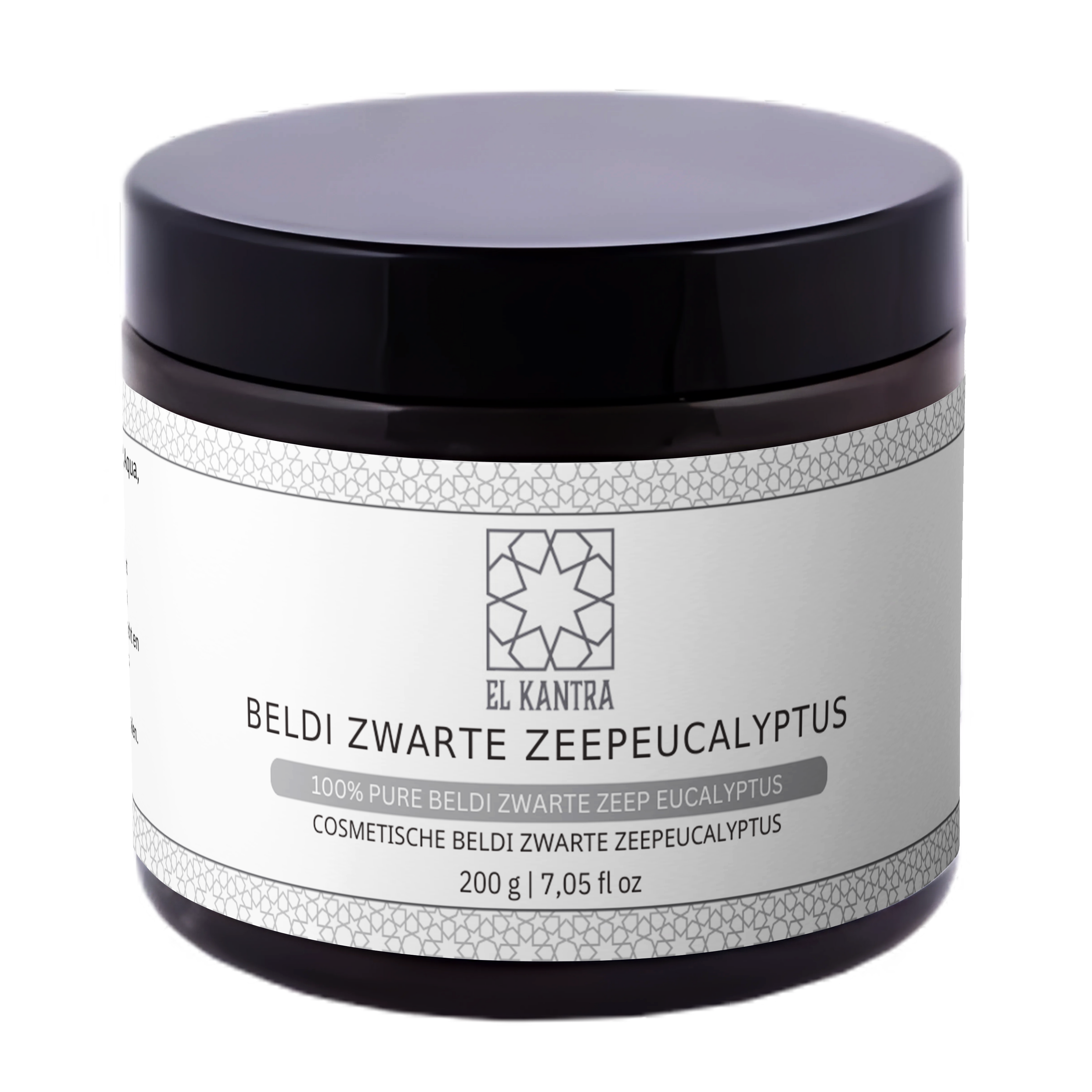 Zwarte zeep - eucalyptus