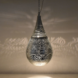 Hanglamp filigrain - wire | vintage zilver