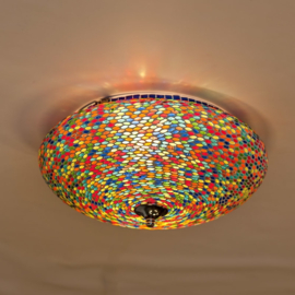 Plafonnière M - Glasmozaiek | multicolor seeds