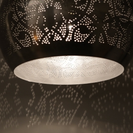 Hanglamp filigrain - bol | zilver