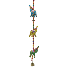 Decoratieve slinger | Olifantjes katoen