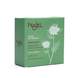 Najel | Aleppo zeep met nigella-olie