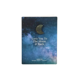 Ansichtkaart | Love you to the moon and back