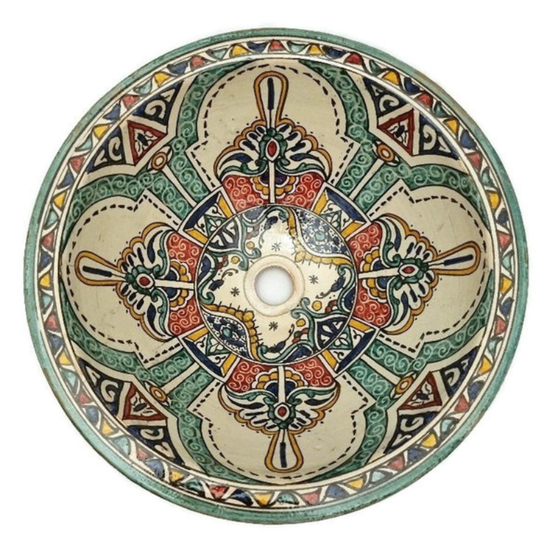 Marokkaanse waskom - 40 cm | Alhambra