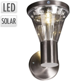 ProGarden Solar RVS Wandlamp