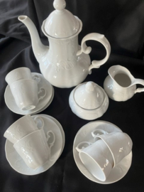 Prachtig brocant koffieservies 9-delig Seltmann Weiden Bavaria West Germany