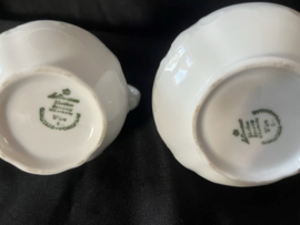 Prachtig brocant koffieservies 9-delig Seltmann Weiden Bavaria West Germany