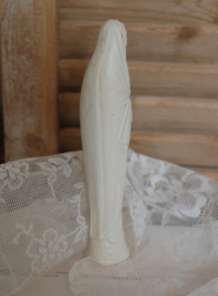 Brocant beeldje Maria met kind. Hoogte 20 cm.