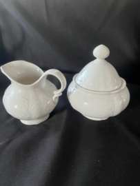 Prachtig brocant koffieservies 9-delig Seltmann Weiden Bavaria West Germany