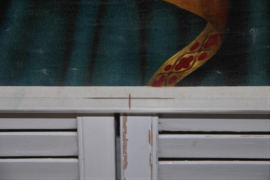 Prachtige afbeelding van Maria en kindje op canvas. ( 69 x 100 cm)
