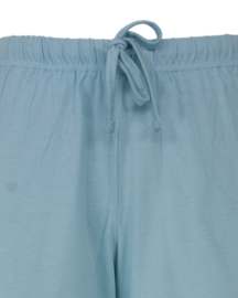 Irresistible dames shortama l.blauw streep 16001B (S t/m 3XL)