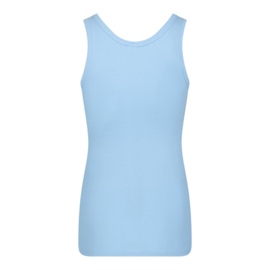 Beeren heren hemd/singlet licht blauw