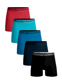 Muchachomalo boxershort LCSOLID1010-45 (5-pack) S t/m XXL