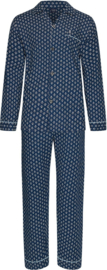 Robson heren doorknoop pyjama dark blue (27232-710-6) 50 t/m 56