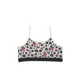 Ten Cate meisjes top leopard off white (122/128-134/140-158/164)