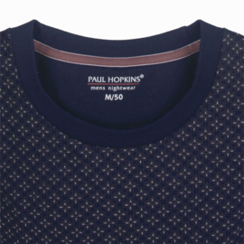 Paul Hopkins heren fleece/aangeruwd pyjama (25023A) 48 t/m 58