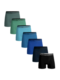 Muchachomalo boxershort LCSOLID1010-47 (7-pack) S en XXL