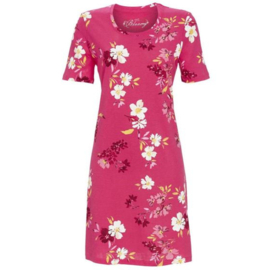 Ringella dames nachthemd korte mouw fuchsia (38 t/m 50)