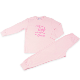 Net zo lief als mijn oma Fun2Wear peuter pyjama l. roze (92 t/m 128)